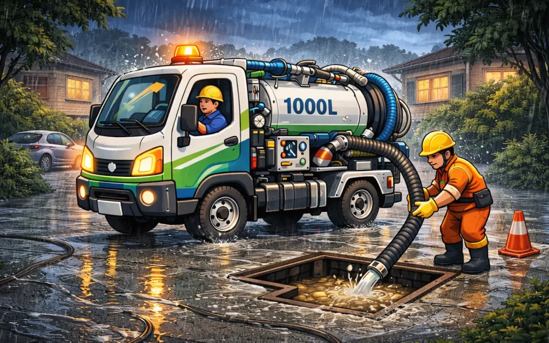 Análise de custo e benefício do uso de desentupidora com veículo compacto RJ