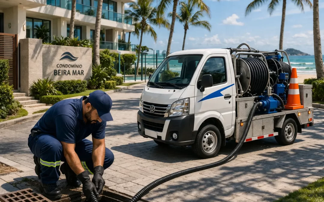 Contratos de desentupimento para condomínios com veículos menores RJ