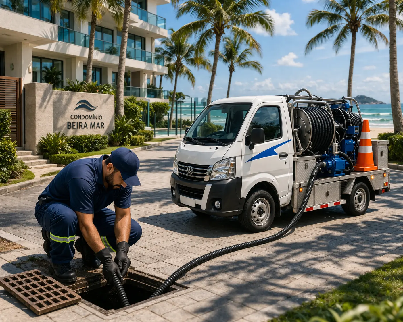 Contratos de desentupimento para condomínios com veículos menores RJ